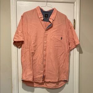 Vans Men's Coral Button Down Shirt